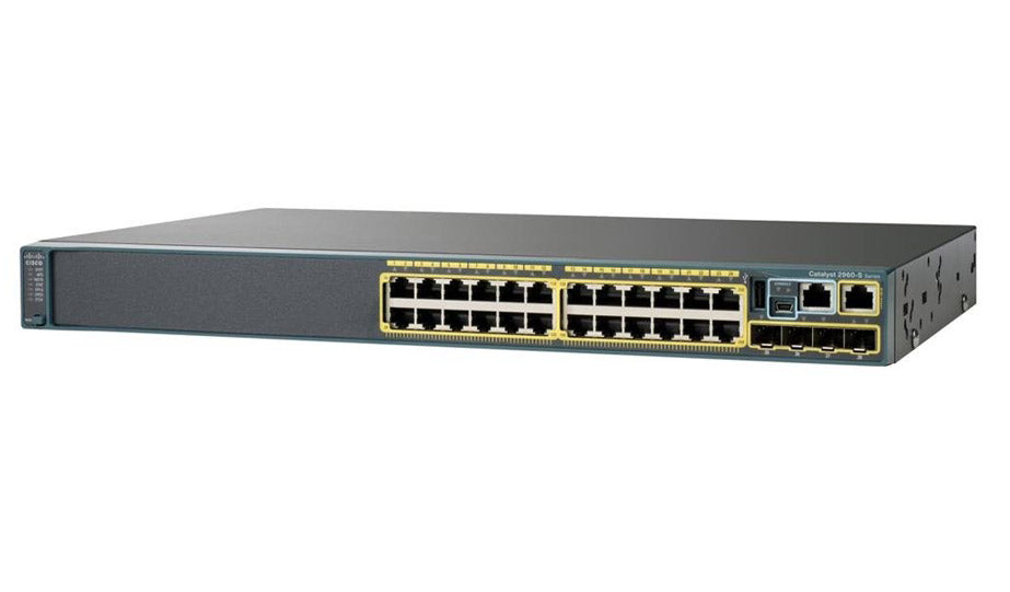 Cisco WS-C2960X-24TS-LL 24-Port Gigabit Ethernet Switch with LAN Lite Software
