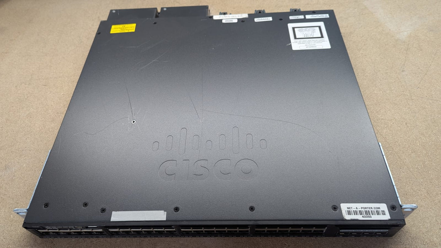 Cisco Catalyst WS-C3650-48FD-L V04 – 48-Port Gigabit PoE+ Switch