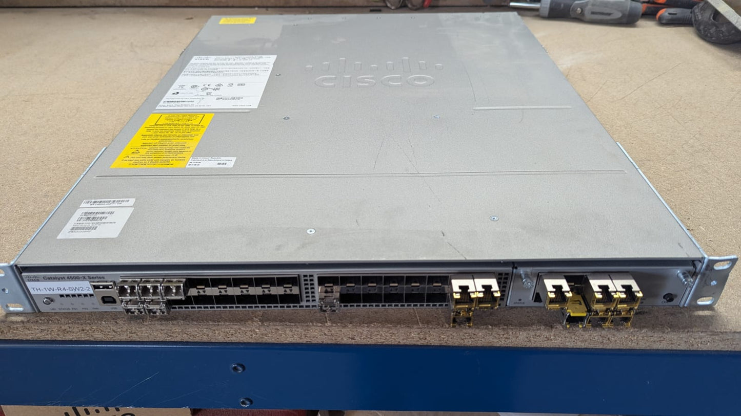 Cisco Catalyst WS-C4500X-32SFP+ V06 – 32-Port 10G SFP+ Aggregation Switch