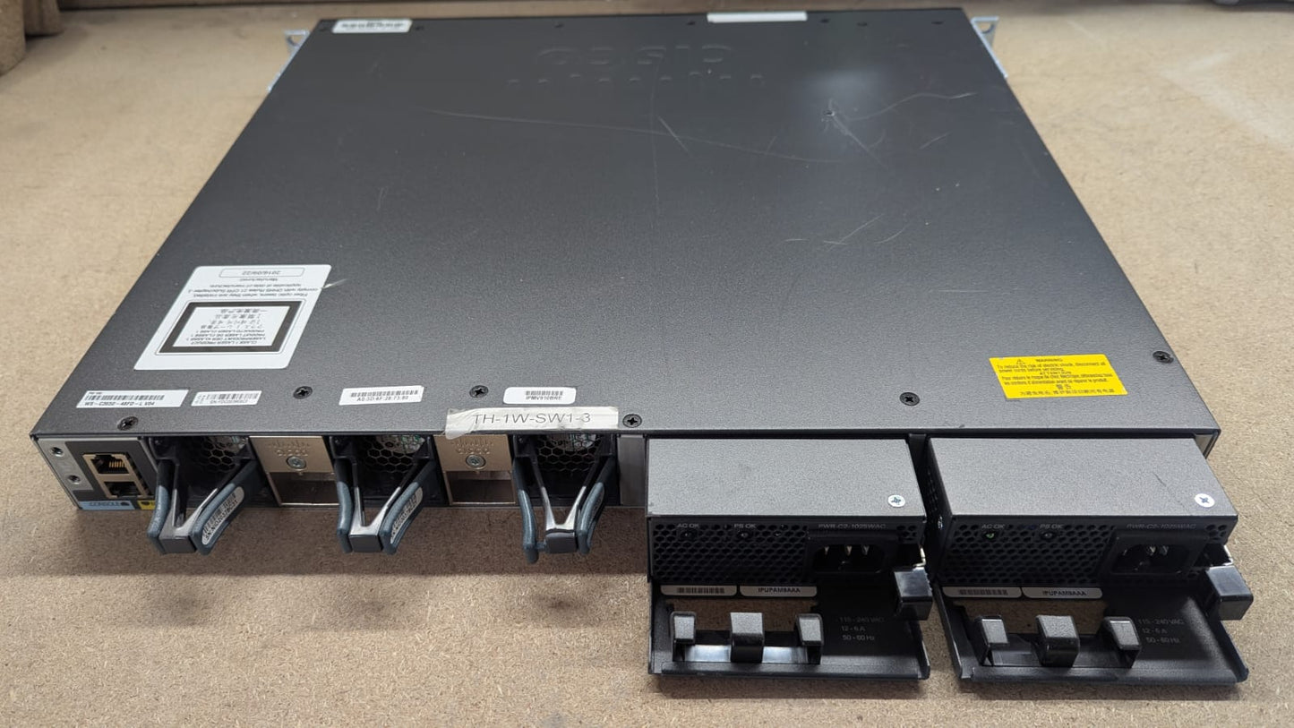 Cisco Catalyst WS-C3650-48FD-L V04 – 48-Port Gigabit PoE+ Switch
