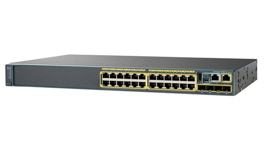 Cisco WS-C2960X-24TS-LL 24-Port Gigabit Ethernet Switch with LAN Lite Software