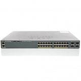 Cisco WS-C2960X-24PS-L 24-Port Gigabit Ethernet Switch with PoE