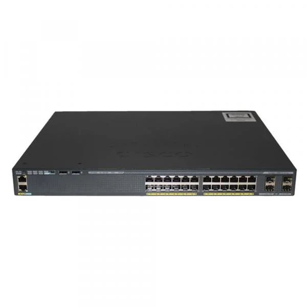 Cisco WS-C2960X-24PD-L 24-Port Gigabit Ethernet Switch with PoE+