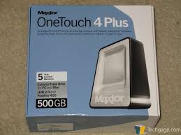 Maxtor OneTouch 4 plus External Hard Drive 640GB